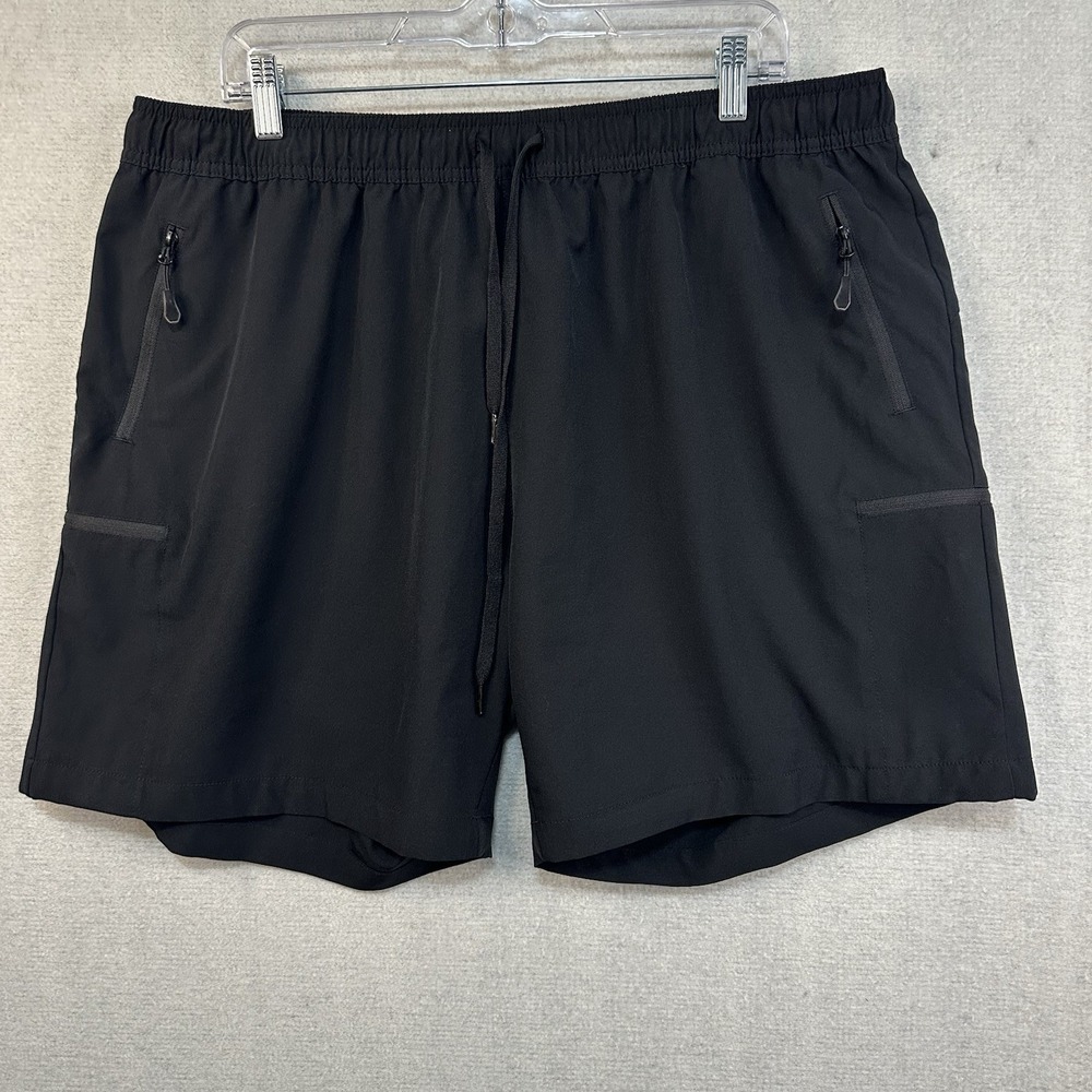 Willit Black XXL Women's Cargo Pocket Shorts Elastic Stretch Hiking‎ Beach